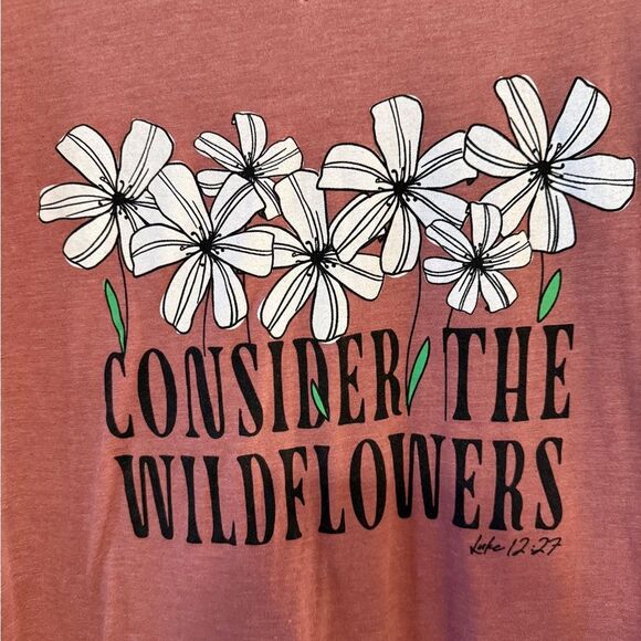 Consider the wildflowers shirt - Picture 3 of 6
